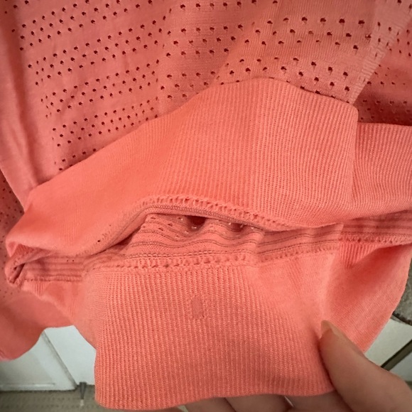 lululemon swiftly tech breeze by/breathe long sleeve squad - copper clay - Picture 5 of 5